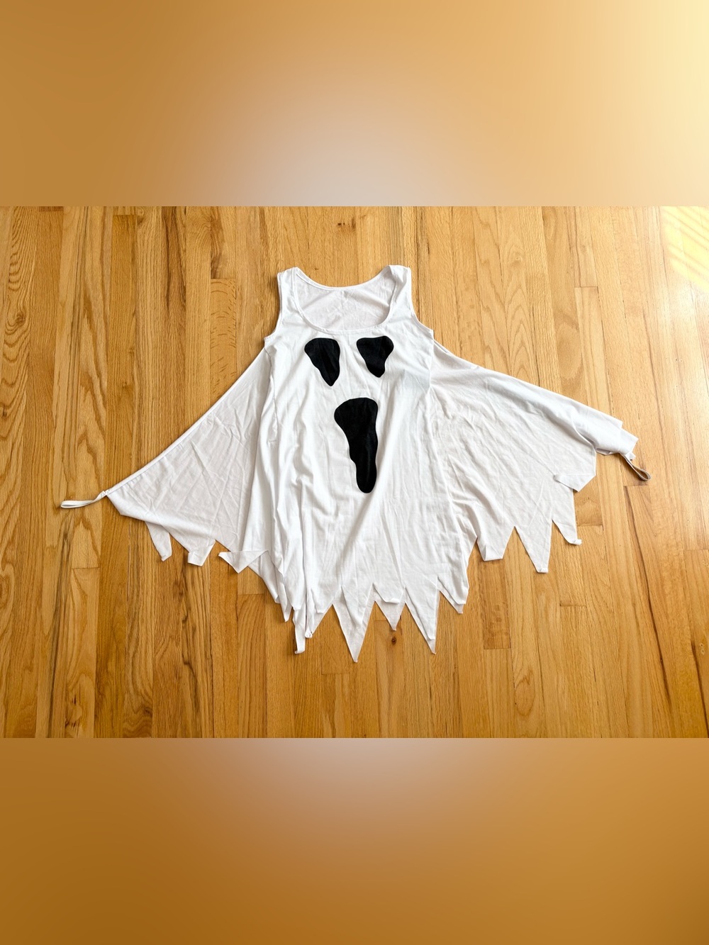 Leg Avenue Jersey ghost face dress small/medium Halloween costume